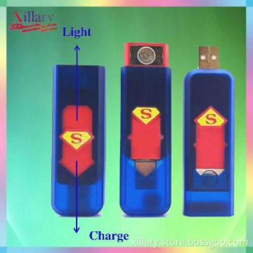 2014 Top sale colorful promotional lighter usb